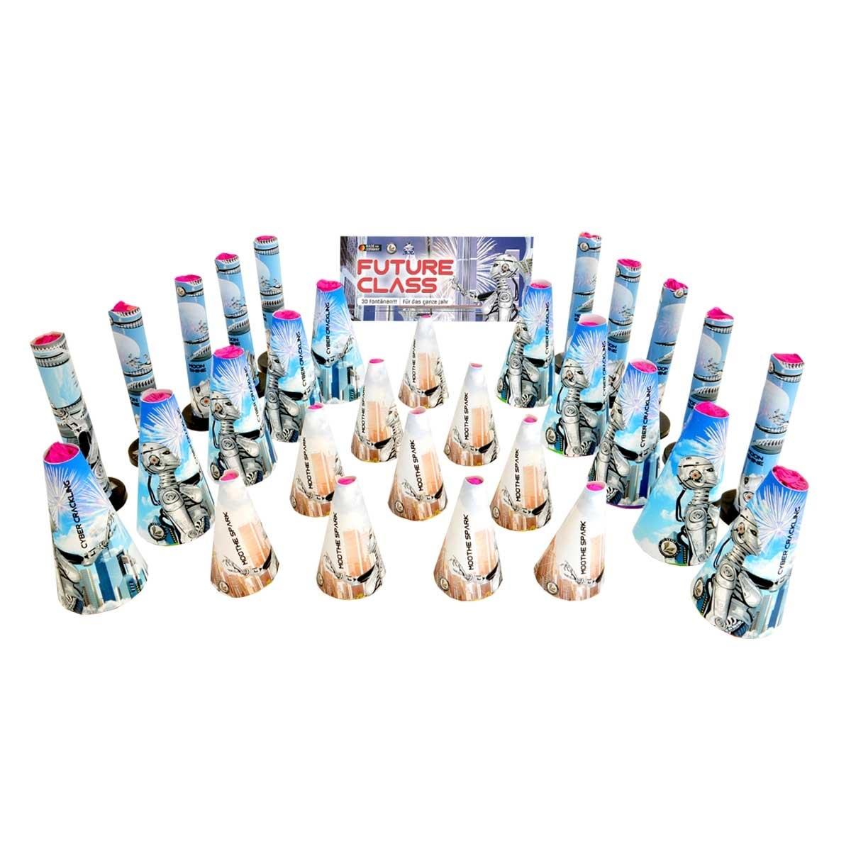 Vulkane und Fontänen